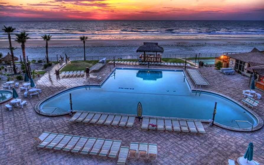 Daytona Beach Hawaiian Inn Daytona Beach Shores Buitenkant foto